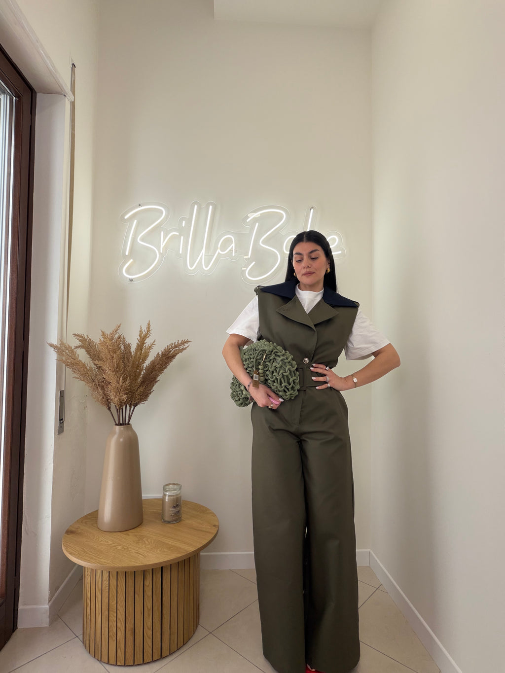 jumpsuit mida green by lumina