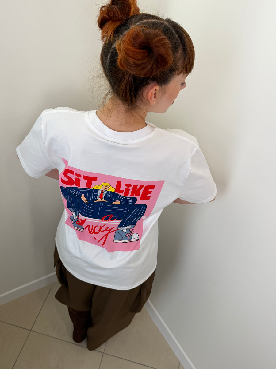 t shirt sit like lady by lumina