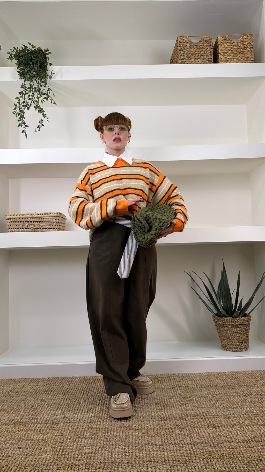 Maglia Striped Soft Knit