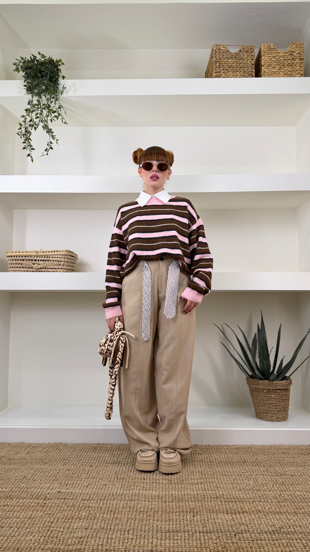 Maglia Striped Soft Knit
