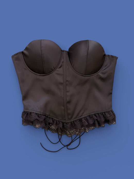 corpetto in satin